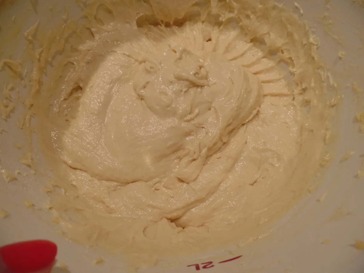 Buttermilch-Marzipanwaffeln mit Apfelkompott - Rezept - Bild Nr. 5432