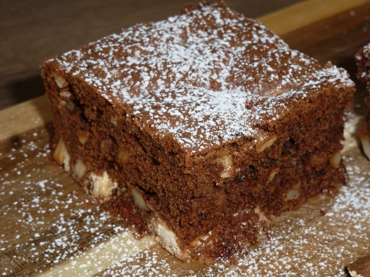 Schoko-Mandel-Brownies - Rezept - Bild Nr. 5