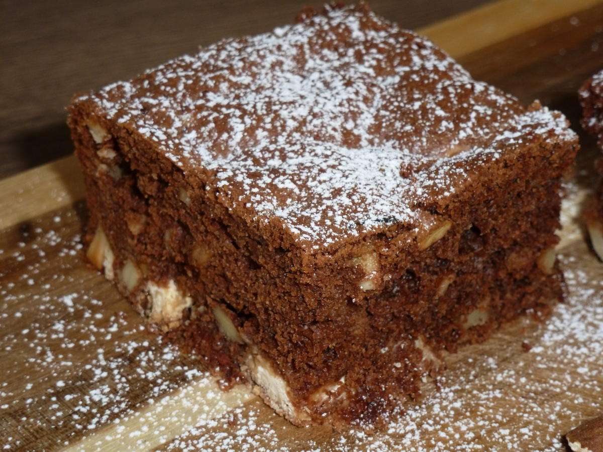 Schoko Mandel Brownies - einfach - von sTinsche