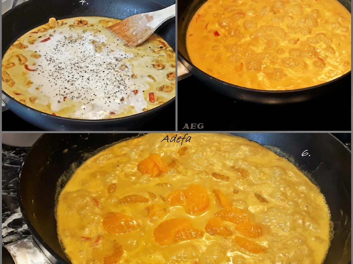 Fruchtiges Hähnchen Curry - Rezept - Bild Nr. 5451