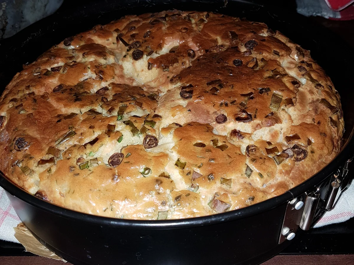 Rezept: Clafoutis au chévre Bild Nr. 5473 Clafoutis au chévre - Rezept - Bild Nr. 5473