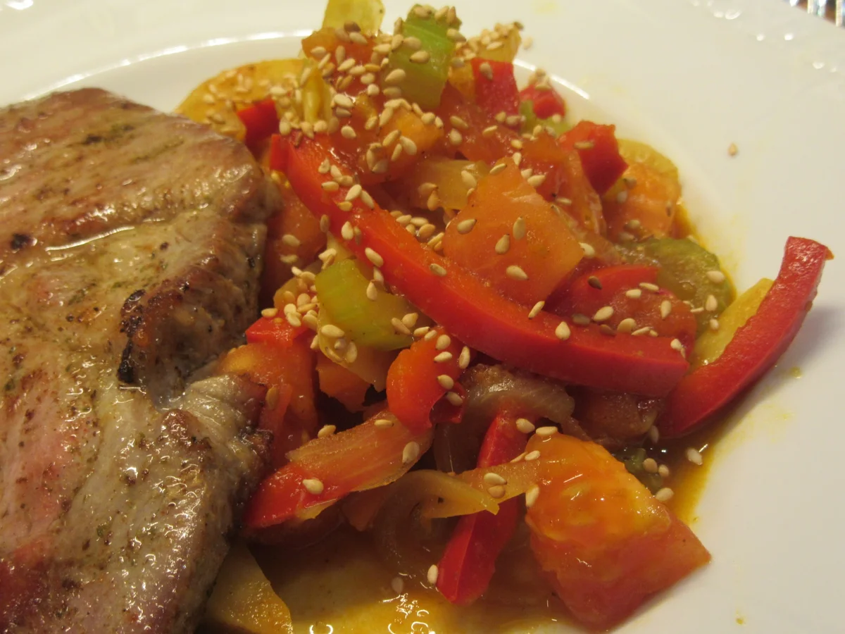 Gemüse: Buntes Wok-Gemüse - Rezept - Bild Nr. 5475