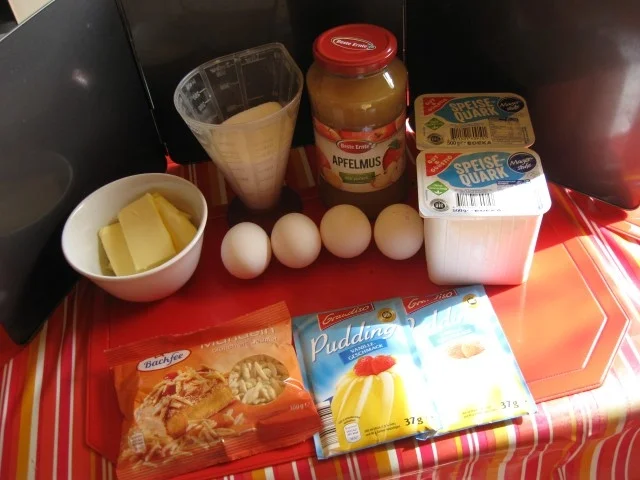 Apfelmus Quark Kuchen - Rezept - Bild Nr. 2