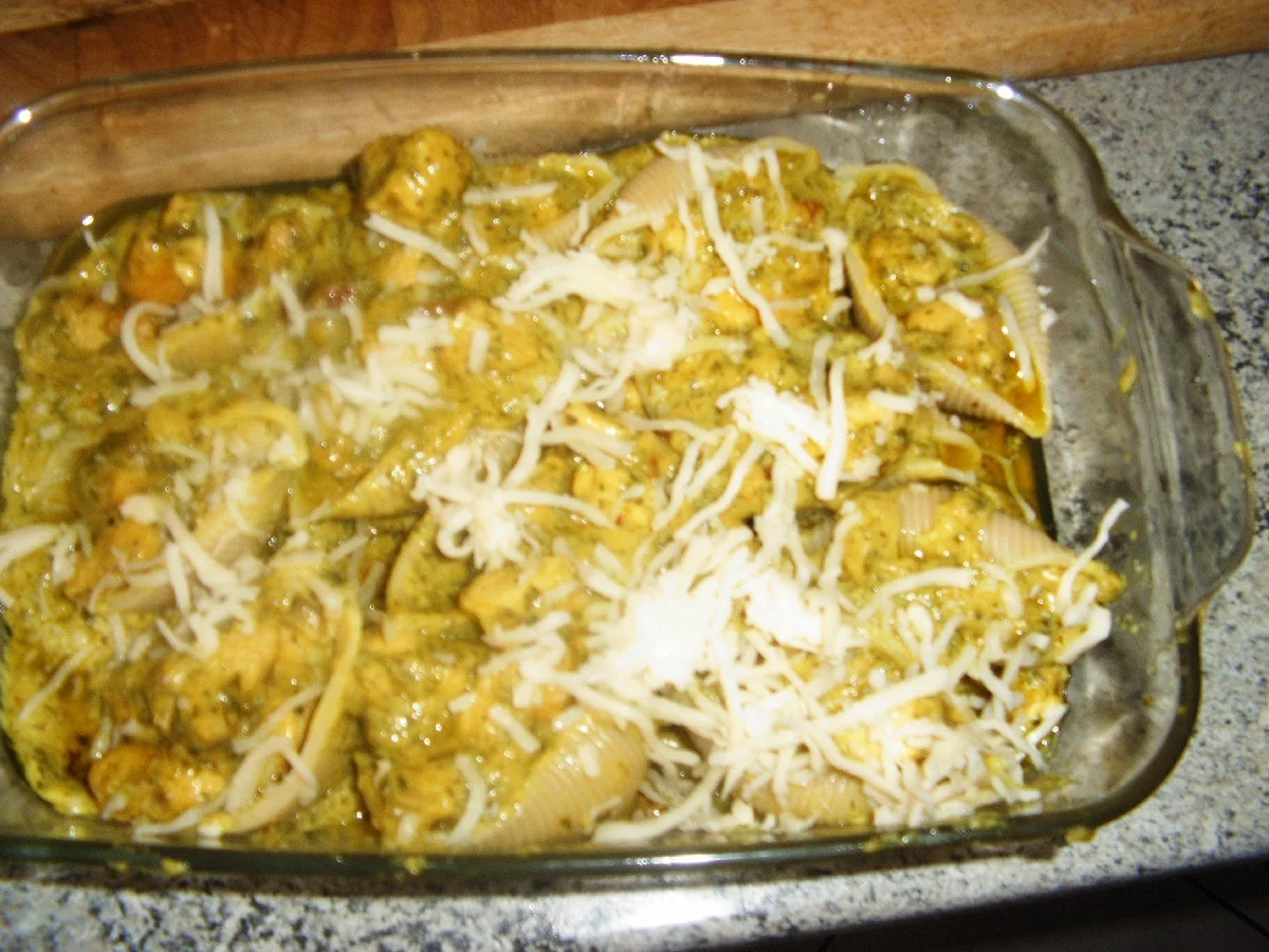 Rezept: Gefüllte Muschelnudeln Bild Nr. 5487 Gefüllte Muschelnudeln - Rezept - Bild Nr. 5487