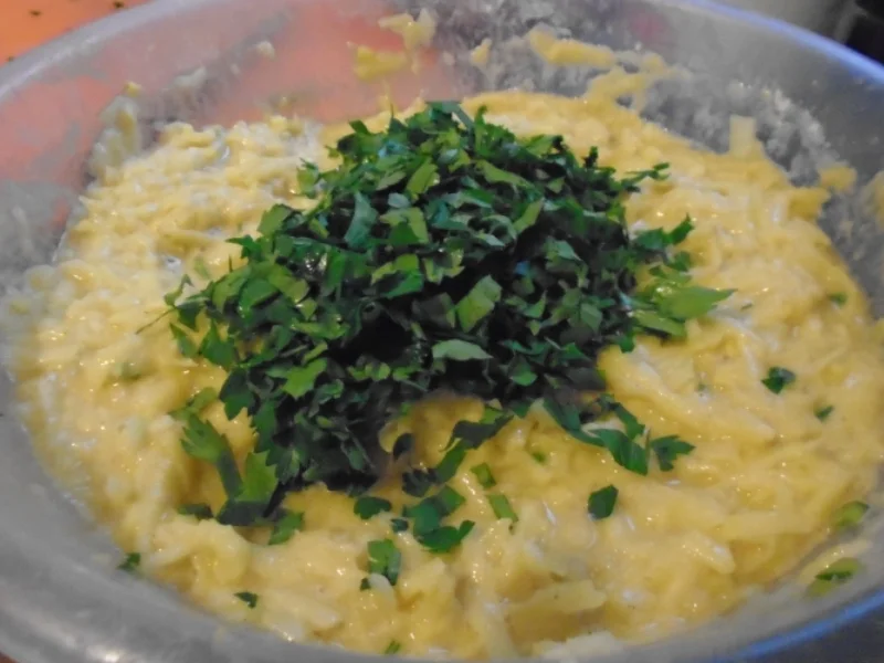 Rezept: Herzhaft asiatisch gewürzte Reibekuchen Bild Nr. 5491 Herzhaft asiatisch gewürzte Reibekuchen - Rezept - Bild Nr. 5491