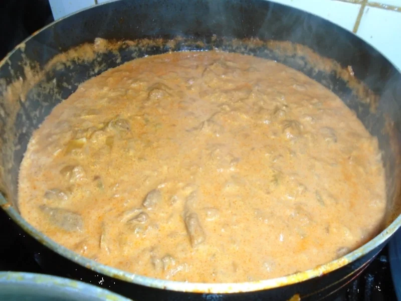 Rindfleisch-Rahm-Gulasch - Rezept - Bild Nr. 4