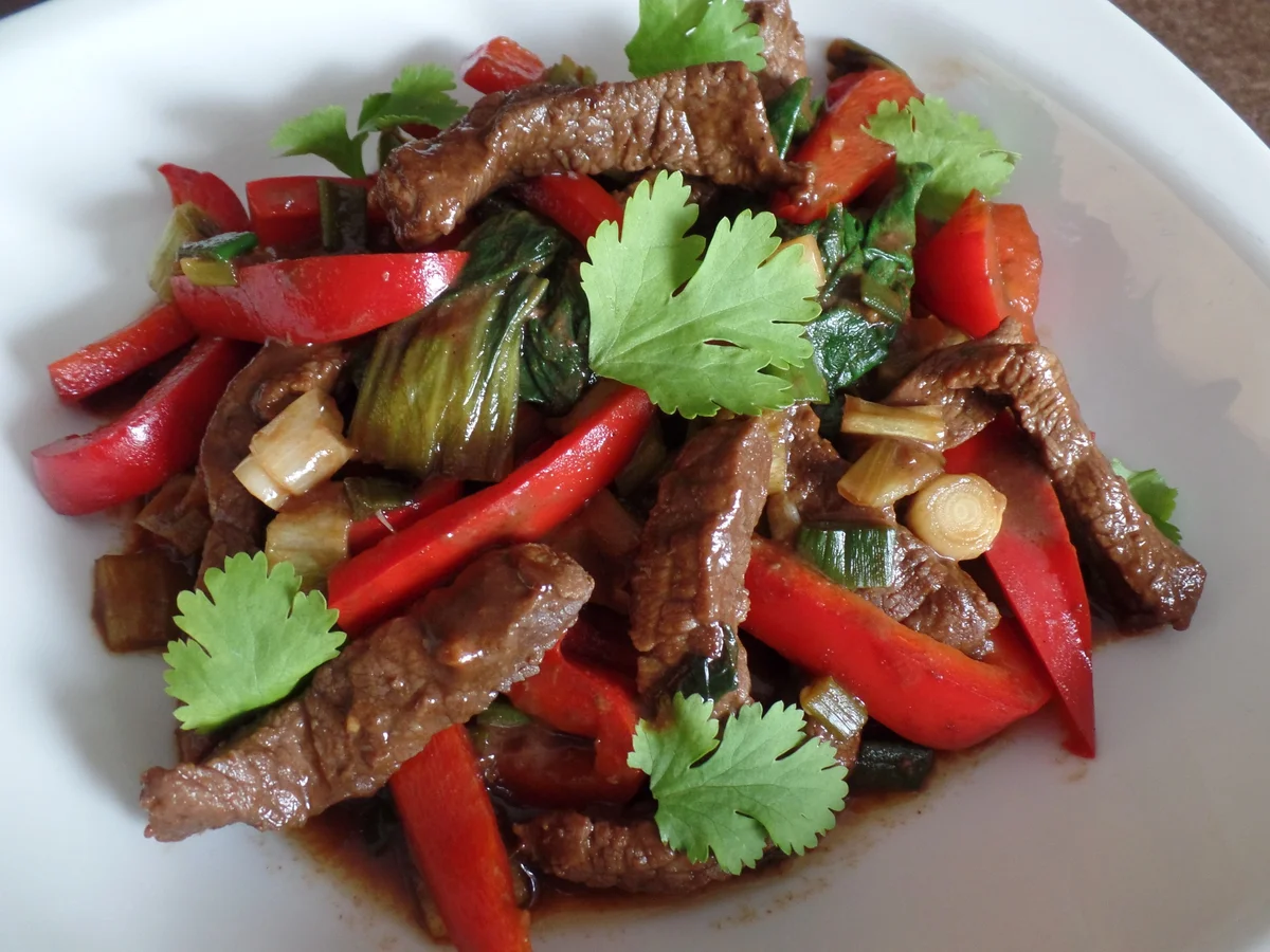 Pak Choi-Rindfleisch-Teriyaki - Rezept - Bild Nr. 5483