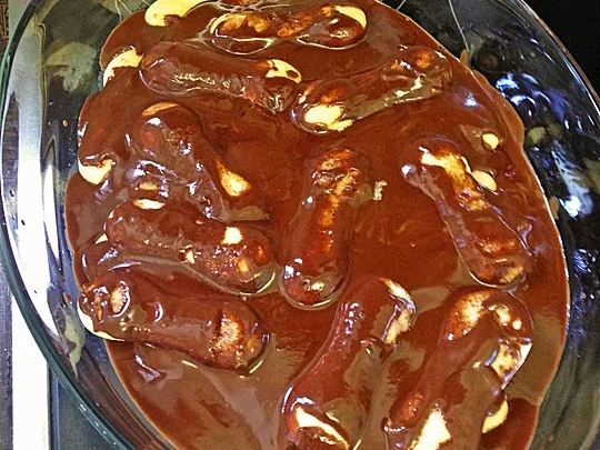 Rezept: Mohr im Hemd mit Löffelbiskuits Bild Nr. 5483 Mohr im Hemd mit Löffelbiskuits - Rezept - Bild Nr. 5483