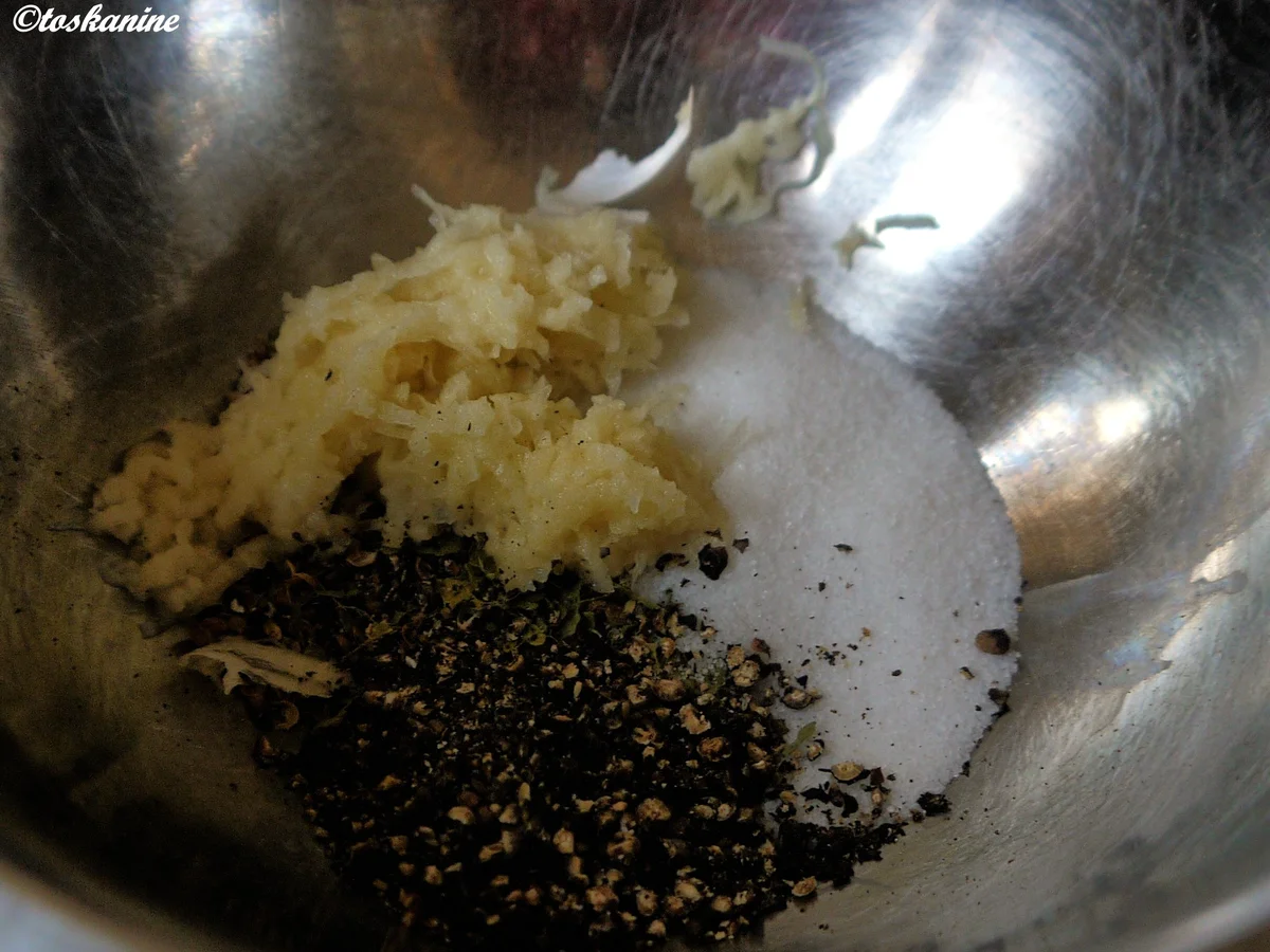 Black-Kardamom-Chicken, Süsskartoffelpüree - Rezept - Bild Nr. 5497