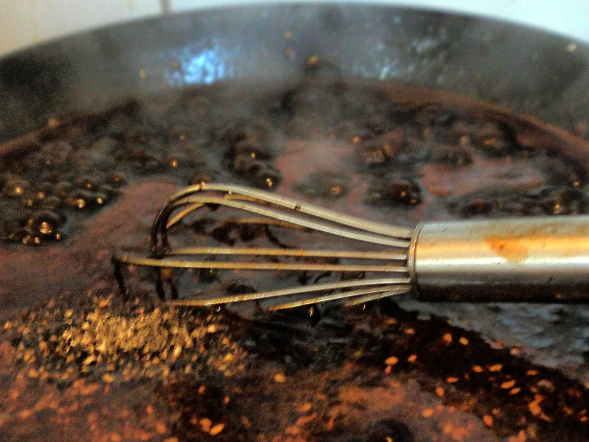 Black-Kardamom-Chicken, Süsskartoffelpüree - Rezept - Bild Nr. 5507