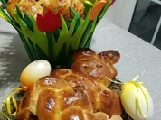 Süsses Frühstücksbrot  zur Einstimmung zu Ostern - Rezept - Bild Nr. 5491