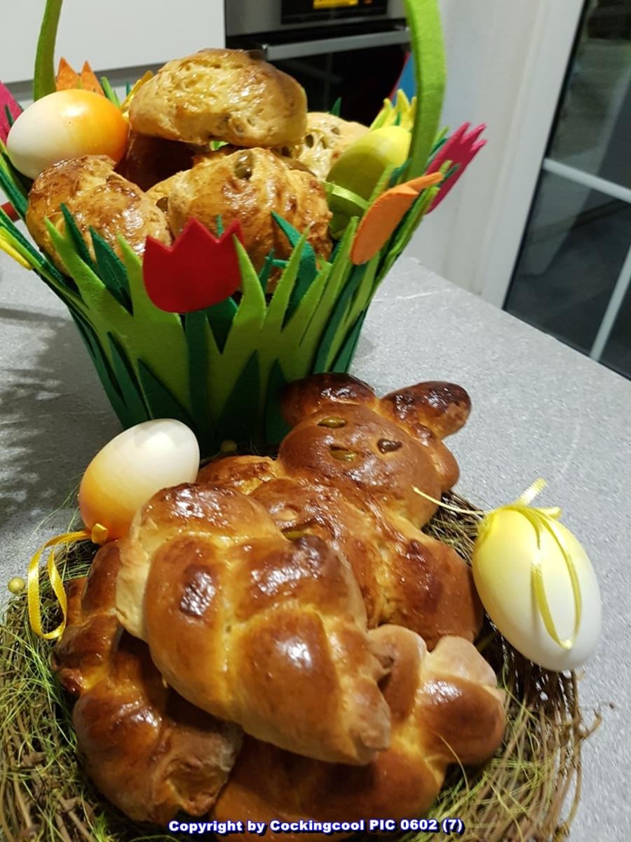 Bilder für Oma Löffel`s Brote = Süsses Frühstücksbrot zur Einstimmung zu Ostern - Rezept