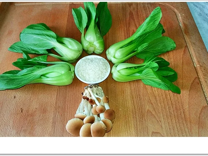 Pak Choi mit ➯ Reis und ➯ Samthaube - Rezept - Bild Nr. 5486