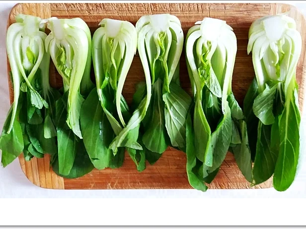 Pak Choi mit ➯ Reis und ➯ Samthaube - Rezept - Bild Nr. 5487