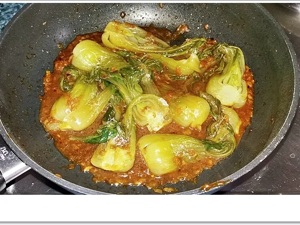 Pak Choi mit ➯ Reis und ➯ Samthaube - Rezept - Bild Nr. 5492