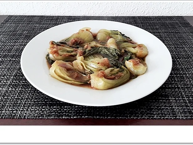 Pak Choi mit ➯ Reis und ➯ Samthaube - Rezept - Bild Nr. 5493