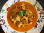 Schweine-Rahm-Gulasch mit Paprikamix und Champignons - Rezept - Bild Nr. 5484