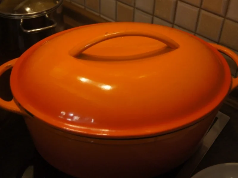 Schweine-Rahm-Gulasch mit Paprikamix und Champignons - Rezept - Bild Nr. 5496