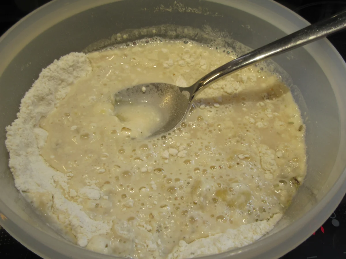 Pfannkuchen: Hefepfannkuchen "Pizzastyle" mit Gemüsefüllung - Rezept - Bild Nr. 5487