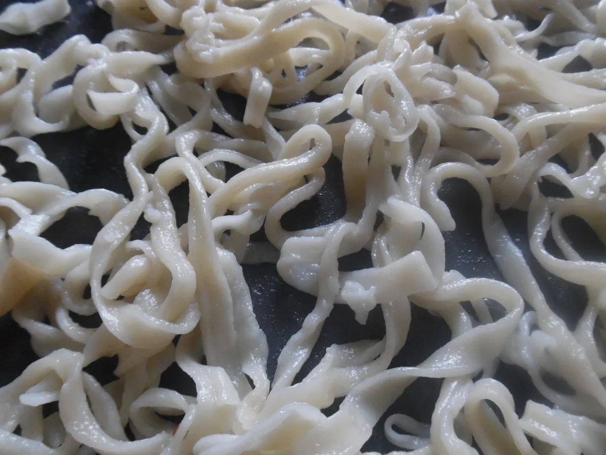 Rezept: Chinesische Nudeln, handgezogen Bild Nr. 5484 Chinesische Nudeln, handgezogen - Rezept - Bild Nr. 5484