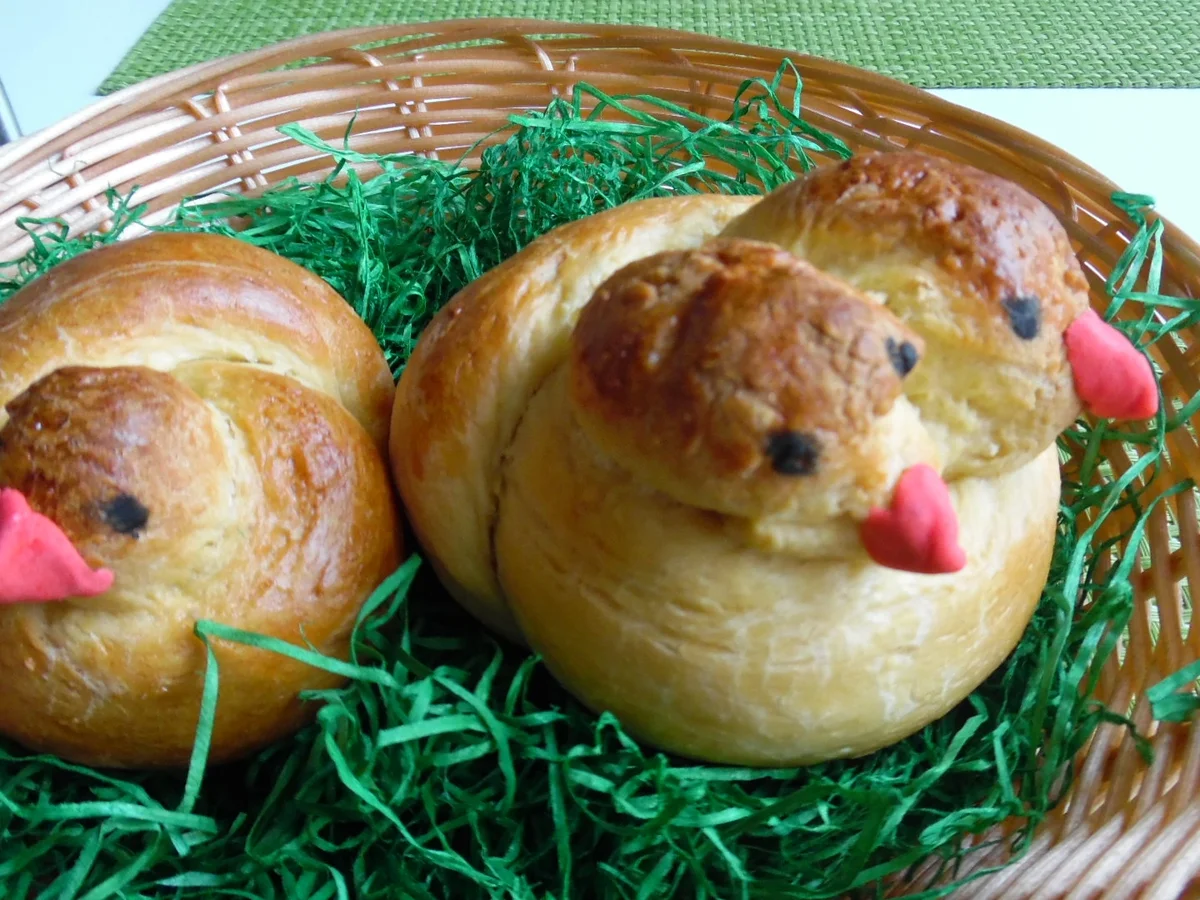 Oster-"Küken"-Brötchen - Rezept - Bild Nr. 5484