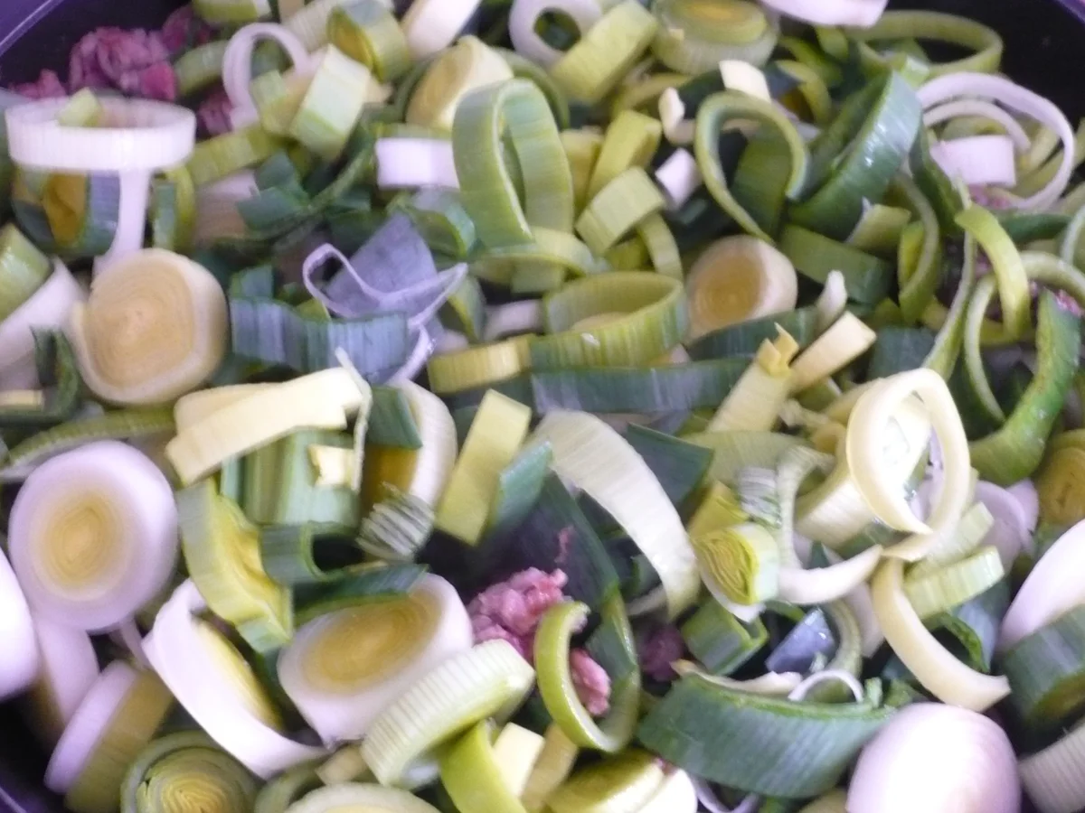 Lauch - Hack - Nudel - Auflauf - Rezept - Bild Nr. 5487