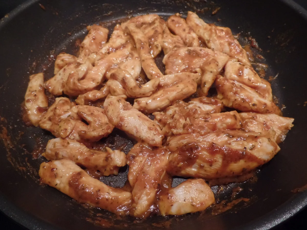 Rucola-Tomaten-Hähnchen - Rezept - Bild Nr. 5491