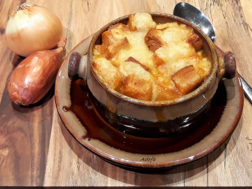 Französische Zwiebelsuppe - Rezept mit Bild - kochbar.de