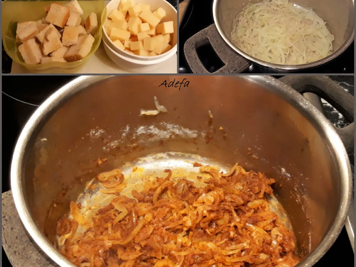 Rezept: Französische Zwiebelsuppe Bild Nr. 5487 Französische Zwiebelsuppe - Rezept - Bild Nr. 5487