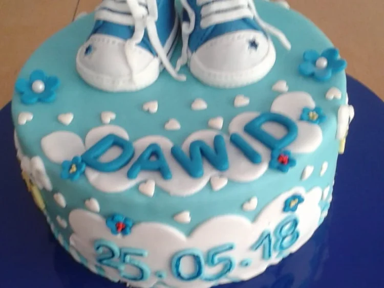 Biskuit:   "WILLKOMMEN IM LEBEN" - Rezept - Bild Nr. 6271