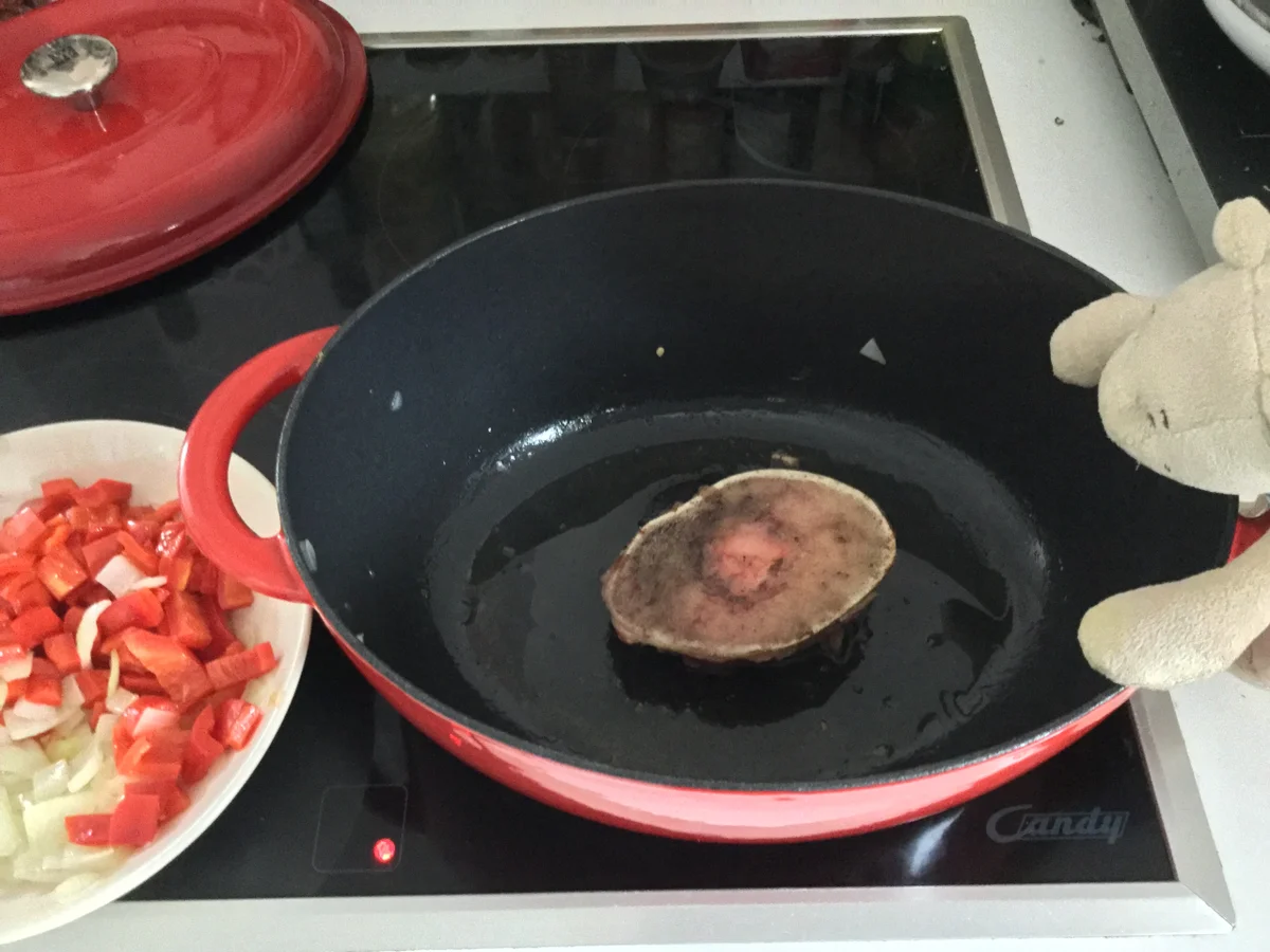 Rezept: Rindergulasch mit Paprika a la Ari Bild Nr. 5513 Rindergulasch mit Paprika a la Ari - Rezept - Bild Nr. 5513