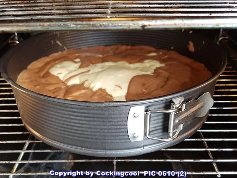 "Rodon"  Schoko-Vanillekuchen mit Hasenmotiv zu Ostern - Rezept - Bild Nr. 5514