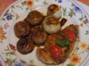Rezept: Hähnchen-Minutensteak mit Zwiebeln und Champignons Bild Nr. 5515 Hähnchen-Minutensteak mit Zwiebeln und Champignons - Rezept - Bild Nr. 5515