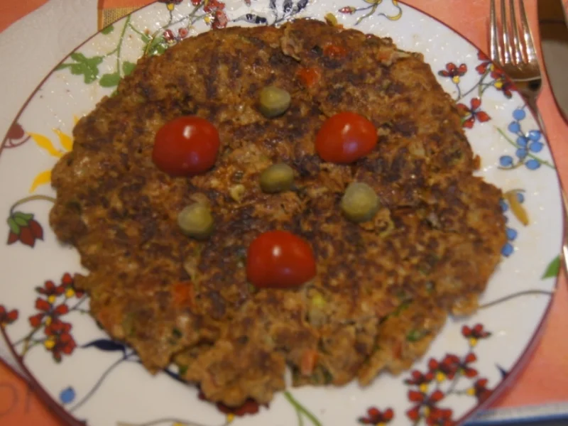 Pikantes Omelett mit Rinderhack - Rezept - Bild Nr. 5528