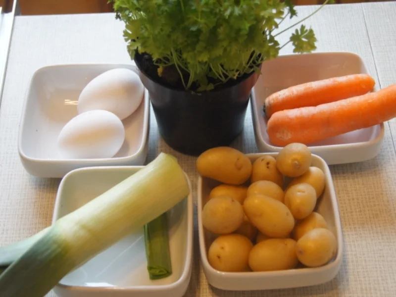 Gemüsepfanne mit Spiegelei - Rezept - Bild Nr. 5530