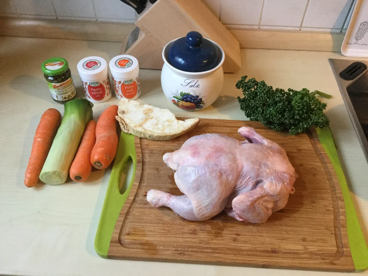 Hühner Frikasse (Schnellkochtopf) - Rezept - Bild Nr. 5547