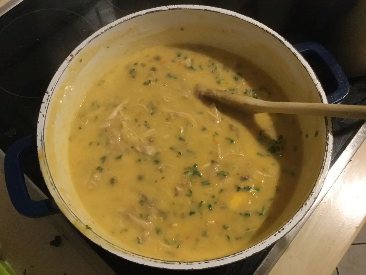 Hühner Frikasse (Schnellkochtopf) - Rezept - Bild Nr. 5558