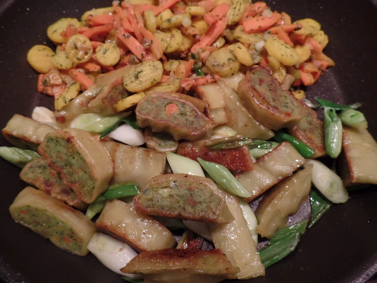 Rezept: Maultaschen-Gröstl Bild Nr. 5533 Maultaschen-Gröstl - Rezept - Bild Nr. 5533