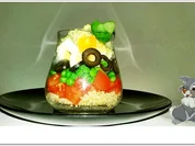 Schichtsalat im Glas auch ➯ zum Mitnehmen - Rezept - Bild Nr. 5557