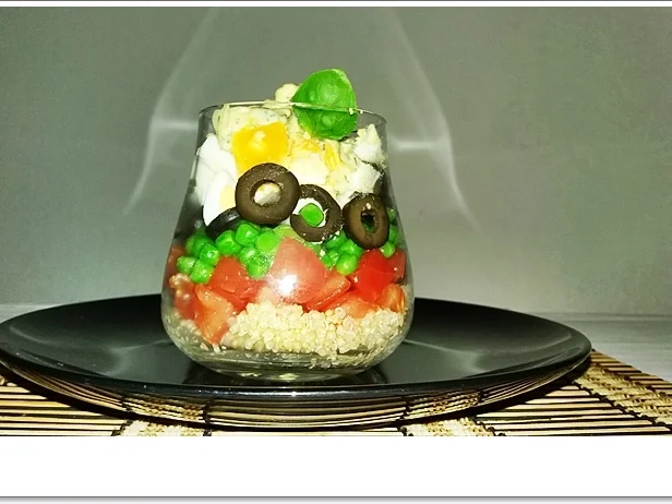 Rezept: Schichtsalat im Glas auch ➯ zum Mitnehmen Bild Nr. 5566 Schichtsalat im Glas auch ➯ zum Mitnehmen - Rezept - Bild Nr. 5566