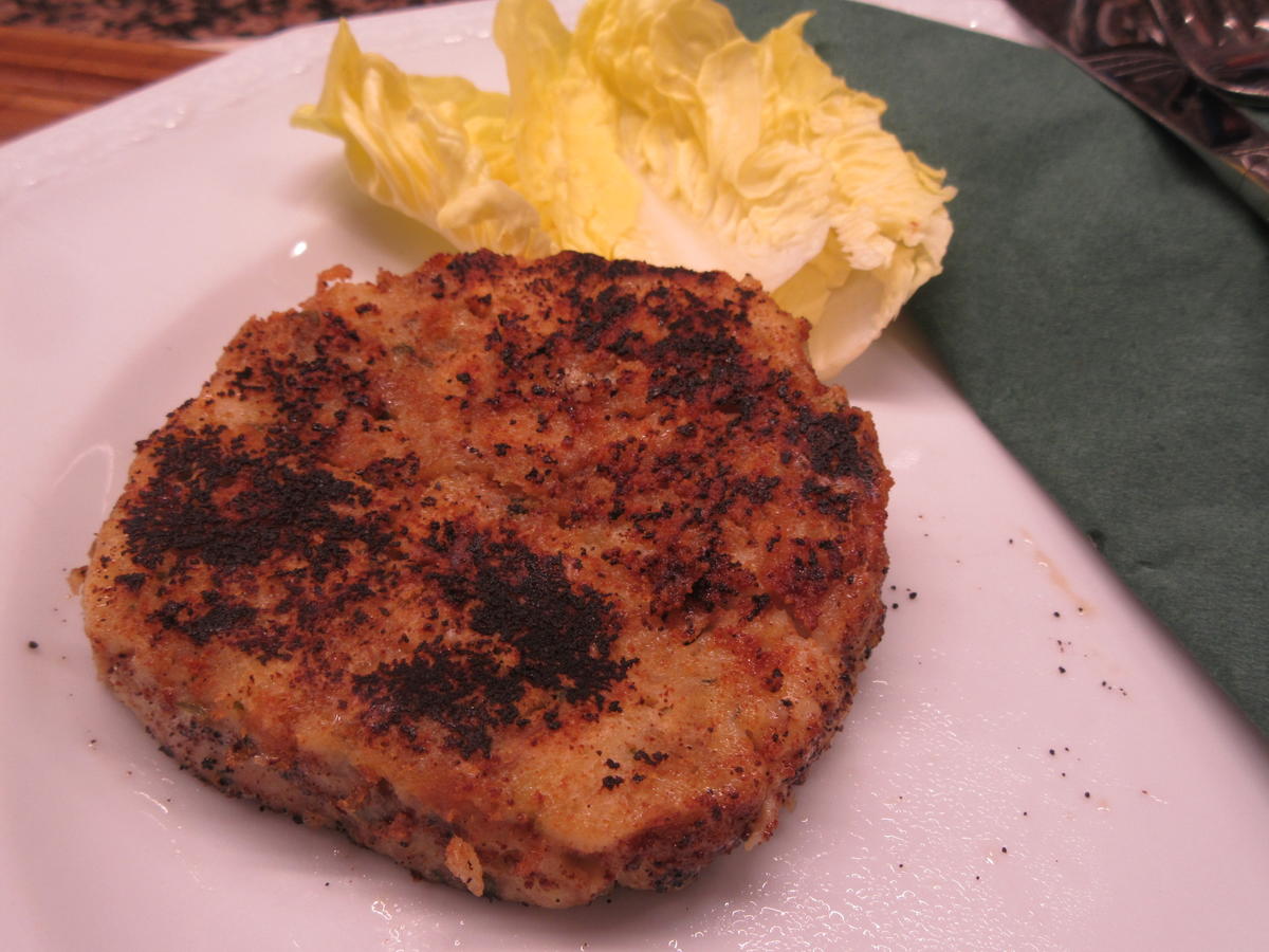 Burger: Böhmischer Knödelburger mit lauwarmem Paprika-Zwiebel-Gemüse - Rezept - Bild Nr. 5574