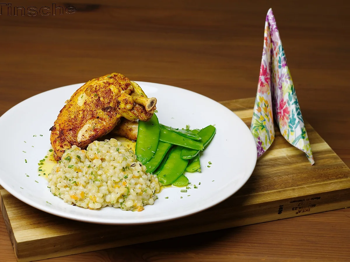 Gebratene Maishähnchenbrust "Suprême" - Rezept - Bild Nr. 5576