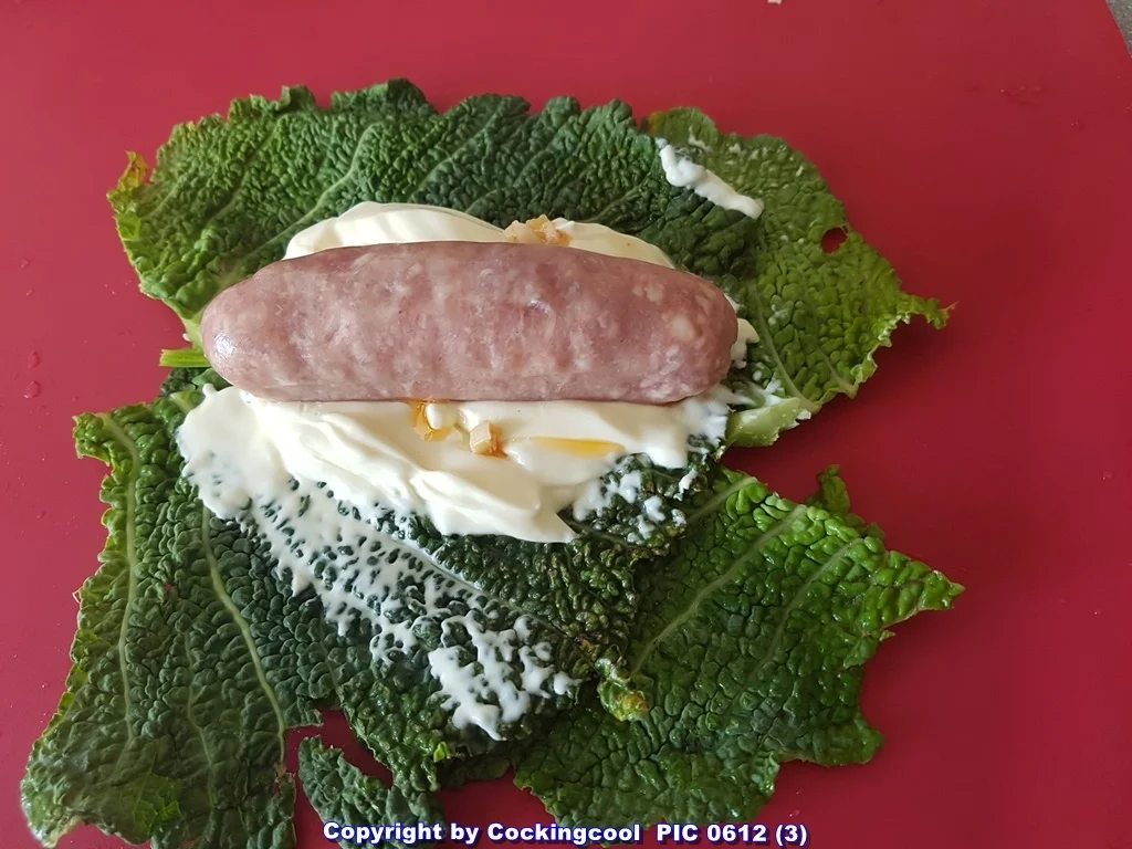 Kohlroulade mit Wurstfüllung - Rezept - Bild Nr. 5582