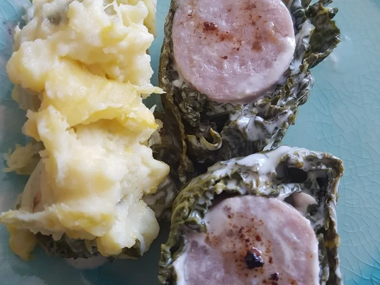 Kohlroulade mit Wurstfüllung - Rezept - Bild Nr. 5593
