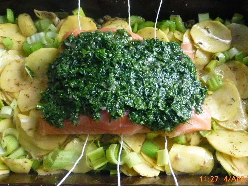 Kräuterlachs aus dem Ofen - Rezept - Bild Nr. 5579