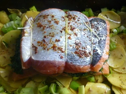 Kräuterlachs aus dem Ofen - Rezept - Bild Nr. 5580