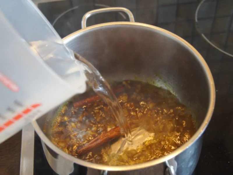 Indisches Reis-Pilaw mit Hähnchenbrustfiletschnitzelchen - Rezept - Bild Nr. 5581