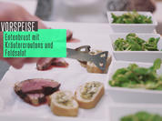Barbarie-Entenbrust mit Zitronen-Honig-Sauce und Kräutercroutons - Rezept - Bild Nr. 2