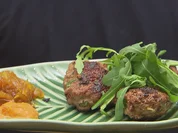 Rucola-Hackbällchen mit Ananas Zwiebel Chutney Dip (David Friedrich) - Rezept - Bild Nr. 2