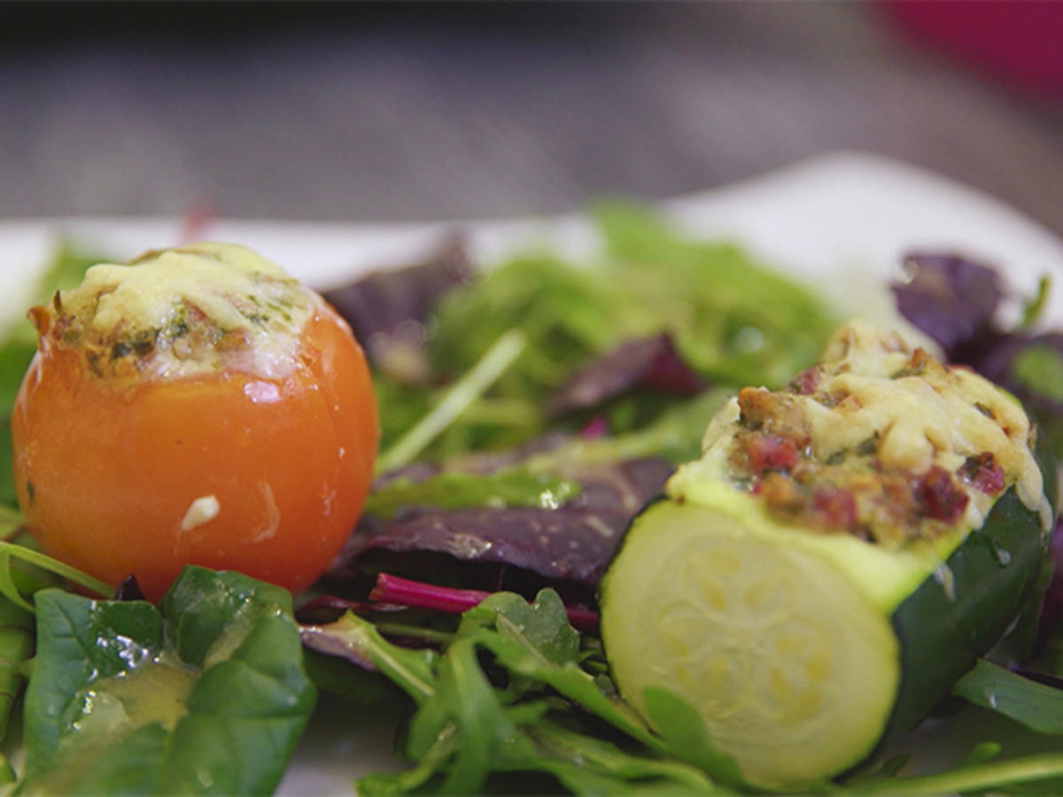 Bilder für Dreierlei Überbackenes auf grüner Welle - Rezept